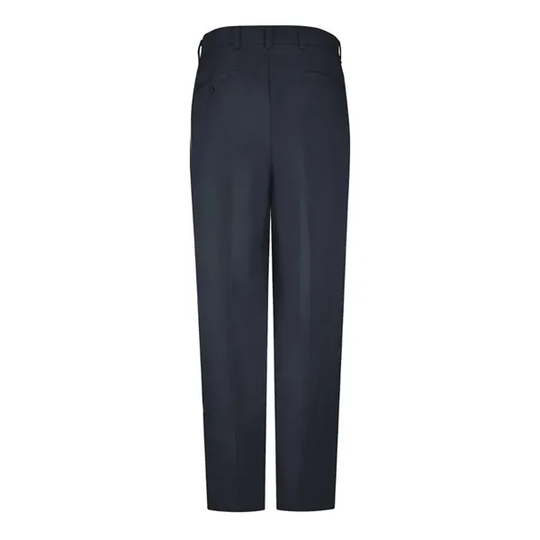 Wrinkle-resistant cotton work pant with button closures, two slack-style front pockets,... from ASI 84358 S&S Activewear