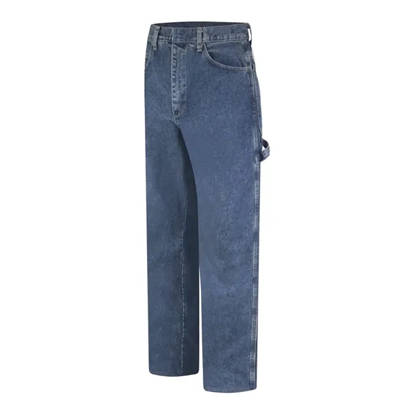 Bulwark Flame Resistant Pre-Washed Denim Dungaree - Exten...... from ASI 84358 S&S Activewear