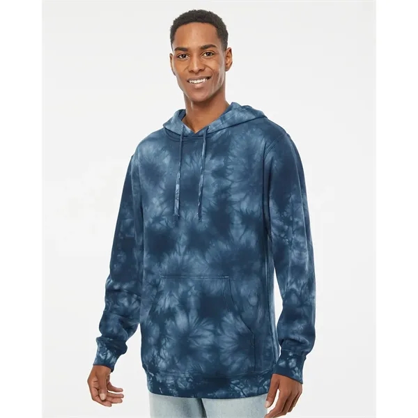 Independent Trading Co. Midweight Tie-Dye Hooded Sweatshirt... from ASI 84358 S&S Activewear