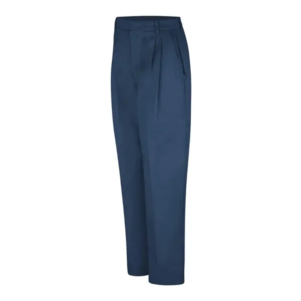 Red Kap Women's Pleated Twill Slacks... from ASI 84358 S&S Activewear