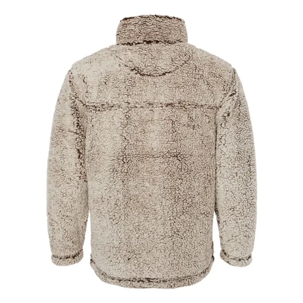 Unisex Sherpa Quarter-Zip Pullover... from ASI 84358 S&S Activewear