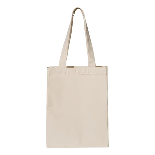 12L Canvas Gusset Shopping Tote... from ASI 84358 S&S Activewear