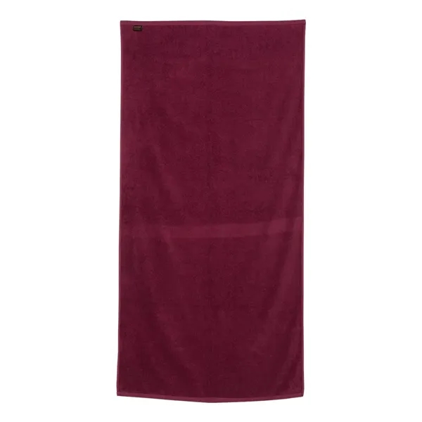 Q-Tees Velour Beach Towel... from ASI 84358 S&S Activewear