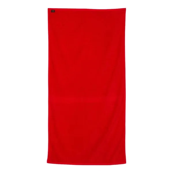 Q-Tees Velour Beach Towel... from ASI 84358 S&S Activewear