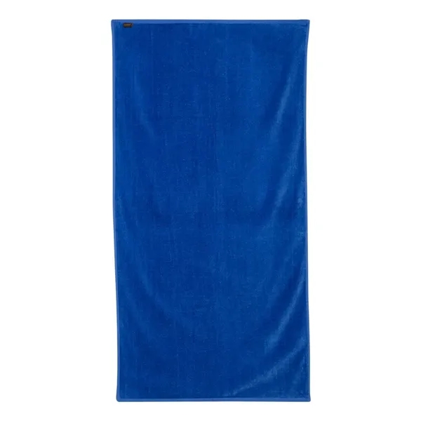 Q-Tees Velour Beach Towel... from ASI 84358 S&S Activewear