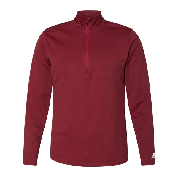 Russell Athletic Striated Quarter-Zip Pullover... from ASI 84358 S&S Activewear