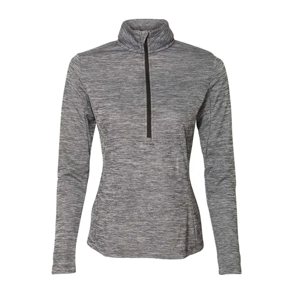 Russell Athletic Women's Striated Quarter-Zip Pullover... from ASI 84358 S&S Activewear
