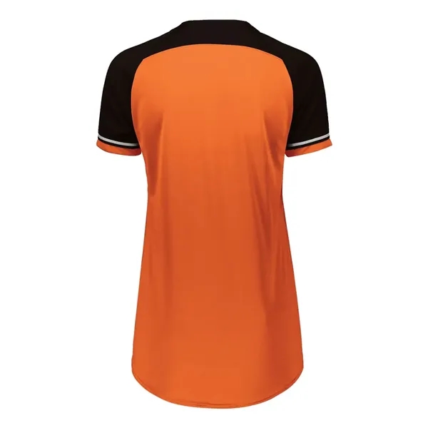 Russell Athletic Women's Classic V-Neck Jersey... from ASI 84358 S&S Activewear