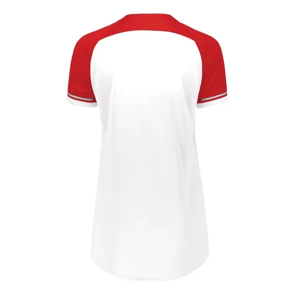 Russell Athletic Women's Classic V-Neck Jersey... from ASI 84358 S&S Activewear