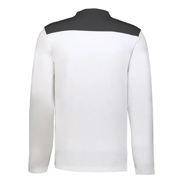 Russell Athletic Unisex Sideline Grid Fleece Quarter-Zip ...... from ASI 84358 S&S Activewear