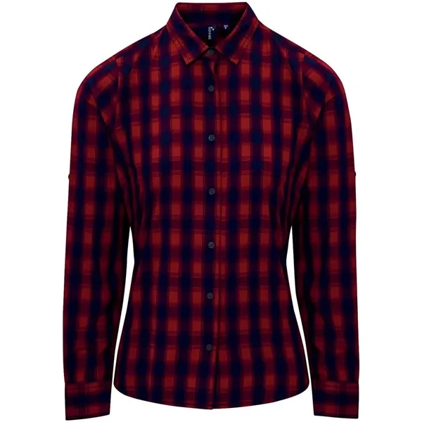 Artisan Collection by Reprime Women's Mulligan Check Long...... from ASI 84358 S&S Activewear