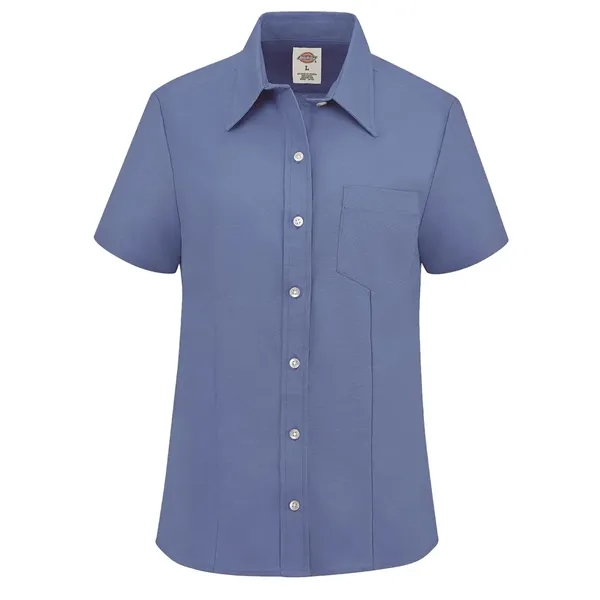 Dickies Women's Short Sleeve Stretch Oxford Shirt... from ASI 84358 S&S Activewear