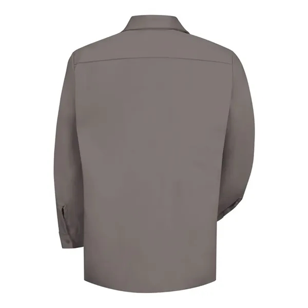 Long sleeve uniform shirt with two front pockets with button closures.... from ASI 84358 S&S Activewear