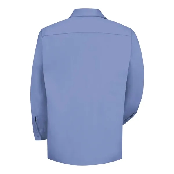Long sleeve uniform shirt with two front pockets with button closures.... from ASI 84358 S&S Activewear