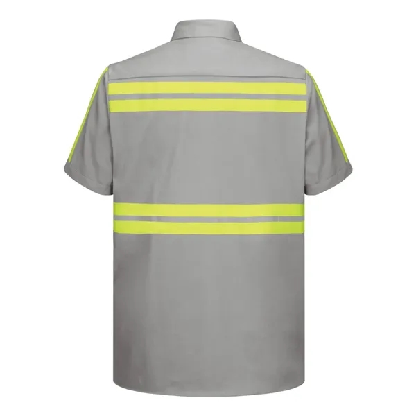 Enhanced Visibility Short Sleeve Cotton Work Shirt... from ASI 84358 S&S Activewear