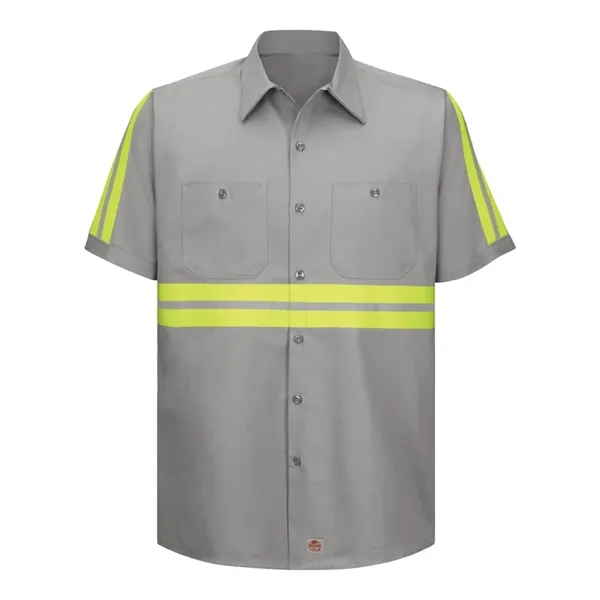 Enhanced Visibility Short Sleeve Cotton Work Shirt Long S...... from ASI 84358 S&S Activewear