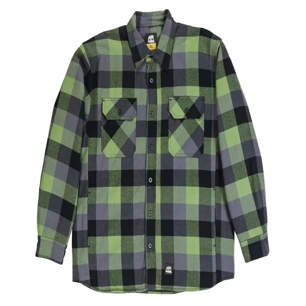 Berne Apparel Tall Timber Flannel Shirt Jacket... from ASI 84358 S&S Activewear