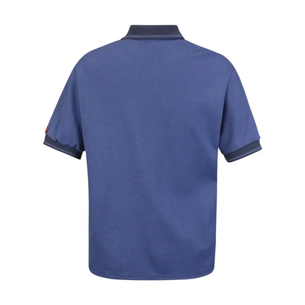 Knit twill shirt with 3 tortoise shell buttons, wickable finish, and... from ASI 84358 S&S Activewear