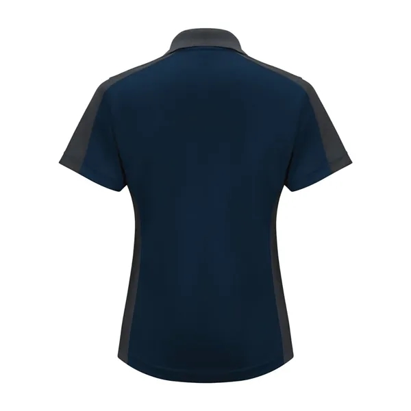 Women's Short Sleeve Performance Knit Two-Tone Polo... from ASI 84358 S&S Activewear