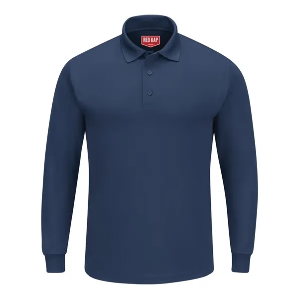 Long Sleeve Performance Knit Polo... from ASI 84358 S&S Activewear