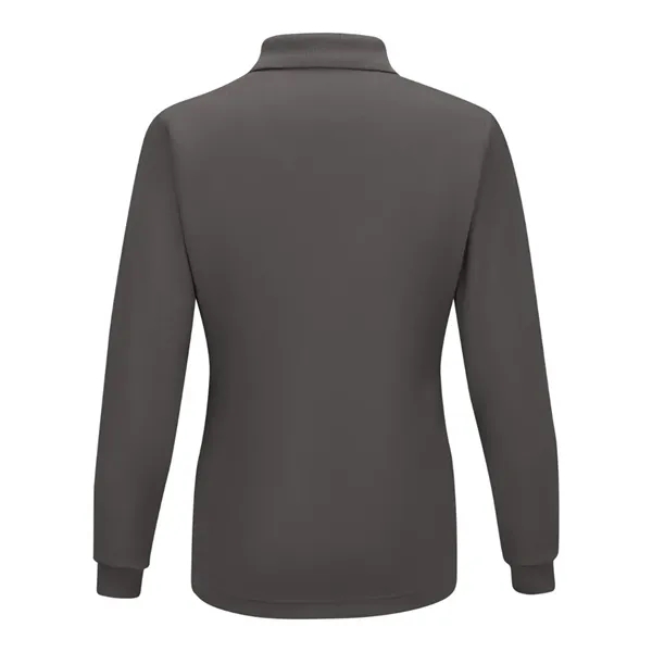 Women's Long Sleeve Performance Knit Polo... from ASI 84358 S&S Activewear