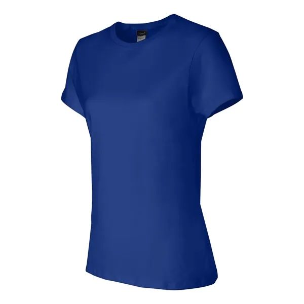 Women's contoured, side-seamed T-shirt made of preshrunk cotton in several available... from ASI 84358 S&S Activewear