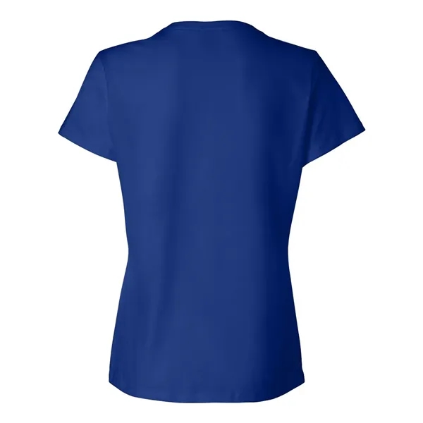 Women's contoured, side-seamed T-shirt made of preshrunk cotton in several available... from ASI 84358 S&S Activewear