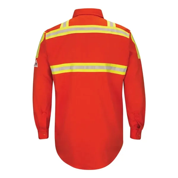 Bulwark Enhanced Visibility Long Sleeve Uniform Shirt... from ASI 84358 S&S Activewear