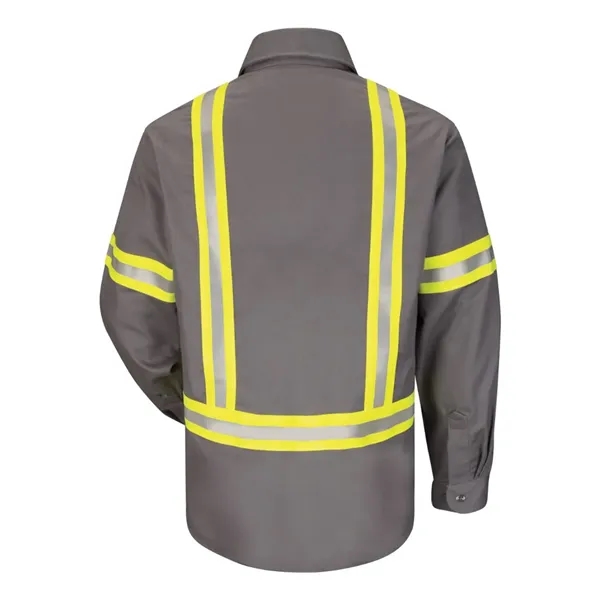 Bulwark Enhanced Visibility Uniform Shirt - Long Sizes... from ASI 84358 S&S Activewear