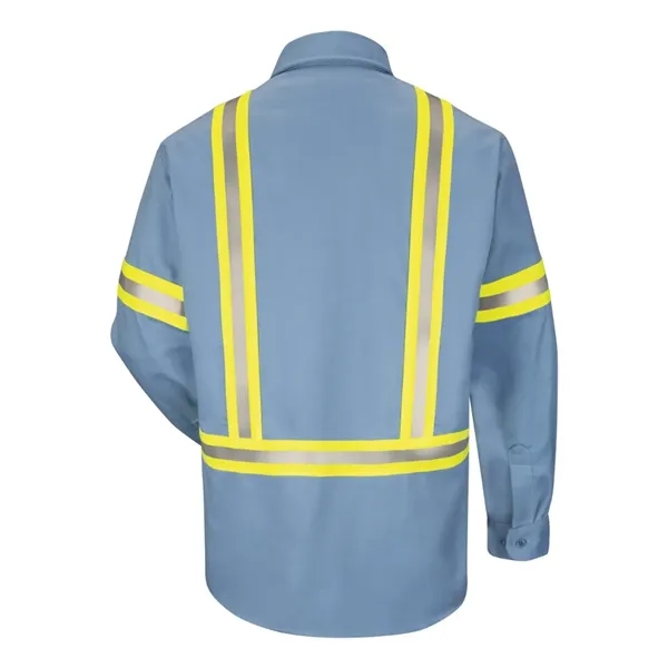 Bulwark Enhanced Visibility Uniform Shirt - Long Sizes... from ASI 84358 S&S Activewear