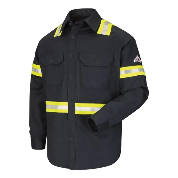 Bulwark Enhanced Visibility Uniform Shirt - Long Sizes... from ASI 84358 S&S Activewear