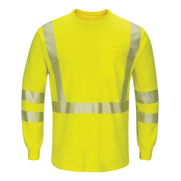 Bulwark Hi-Visibility Lightweight Long Sleeve T-Shirt - L...... from ASI 84358 S&S Activewear