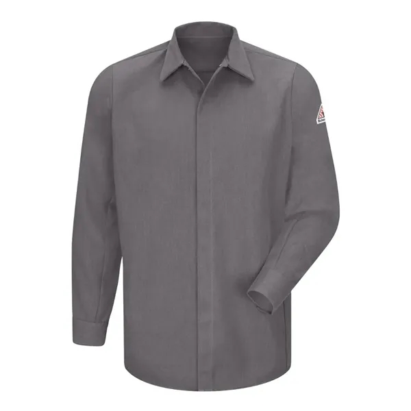 Concealed-Gripper Pocketless Long Sleeve Shirt - CoolTouc...... from ASI 84358 S&S Activewear