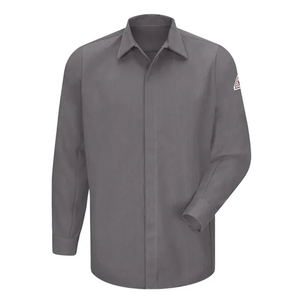 Bulwark Concealed-Gripper Pocketless Long Sleeve Shirt - ...... from ASI 84358 S&S Activewear