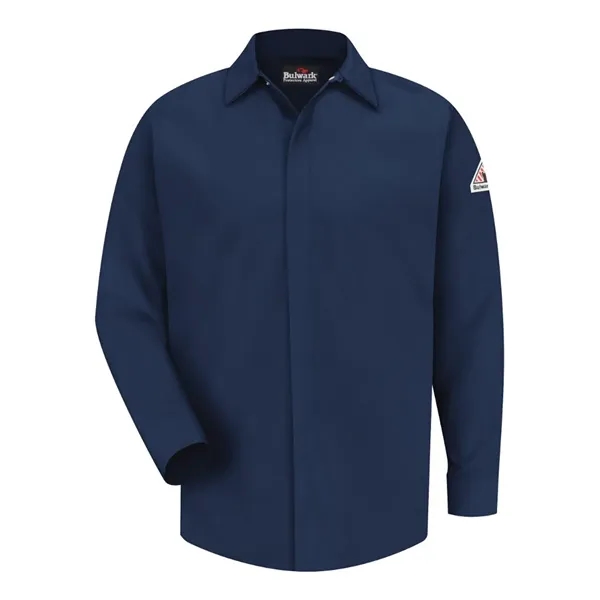 Bulwark Concealed-Gripper Pocketless Long Sleeve Shirt - ...... from ASI 84358 S&S Activewear