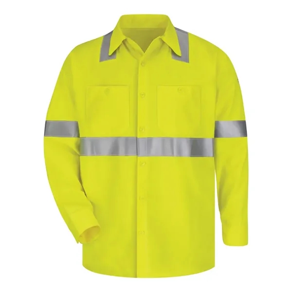 High Visibility Long Sleeve Work Shirt... from ASI 84358 S&S Activewear