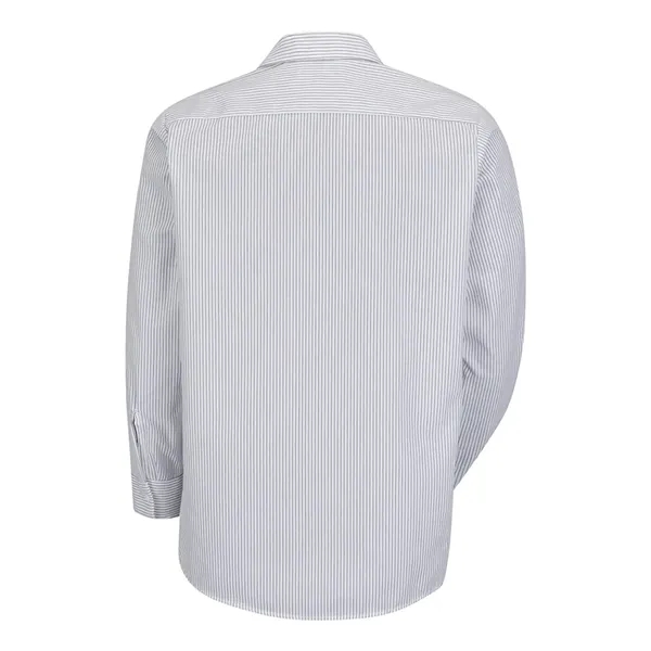 Long sleeve work shirt made of polyester and cotton with a... from ASI 84358 S&S Activewear