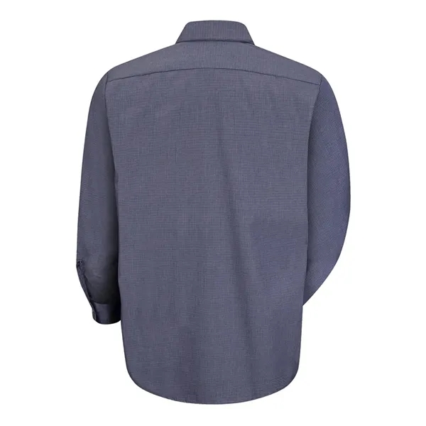 Long sleeve work shirt made of polyester and cotton with a... from ASI 84358 S&S Activewear