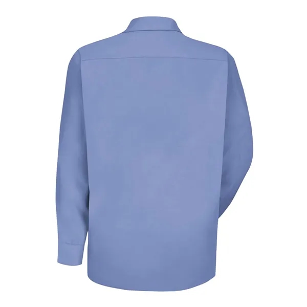 Long sleeve workshirt with a two-piece convertible collar and no chest... from ASI 84358 S&S Activewear