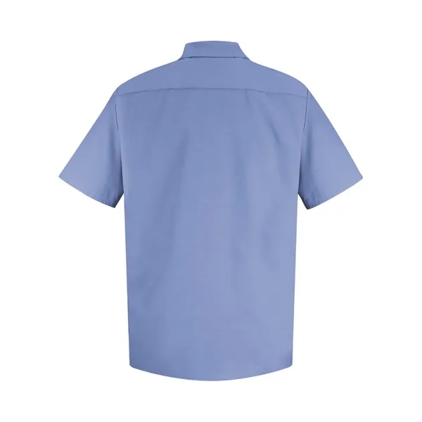 Short sleeve work shirt made of 65/35 polyester/cotton TouchTex™ II fabric.... from ASI 84358 S&S Activewear