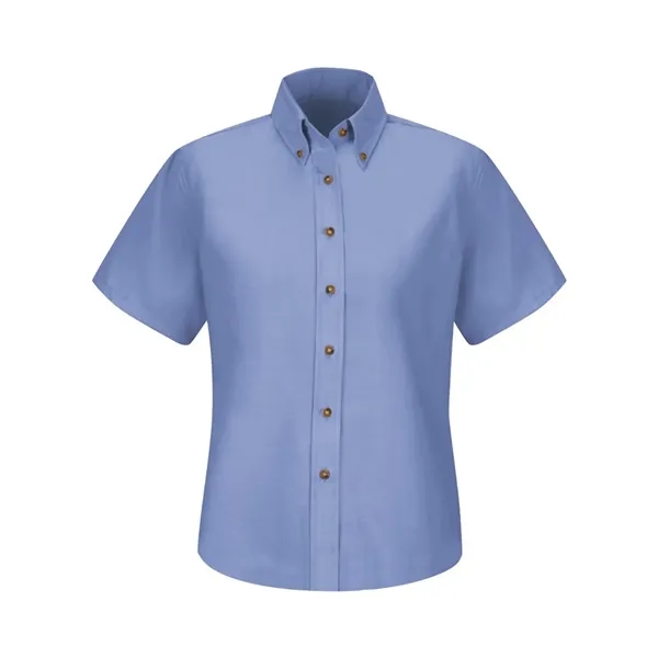Women's Poplin Dress Shirt Extended Sizes... from ASI 84358 S&S Activewear