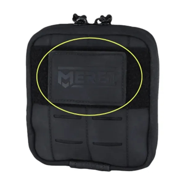 MERET Blank Black Patch - Qty 10... from ASI 84358 S&S Activewear