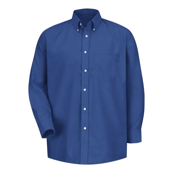 Oxford long sleeve dress shirt made of combed cotton / polyester... from ASI 84358 S&S Activewear
