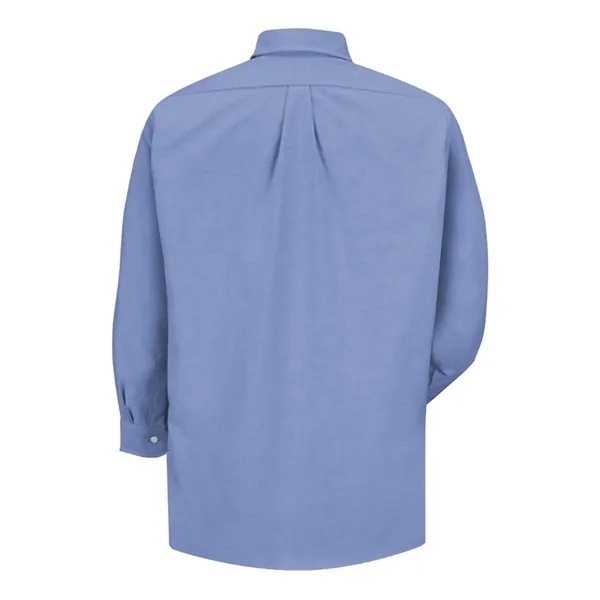 Executive Oxford Long Sleeve Dress Shirt Extended Sizes... from ASI 84358 S&S Activewear