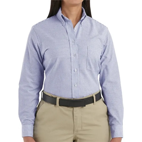 Red Kap Women's Long Sleeve Executive Dress Shirt... from ASI 84358 S&S Activewear