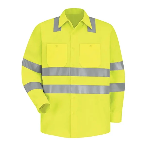 High Visibility Work Shirt Tall Sizes... from ASI 84358 S&S Activewear
