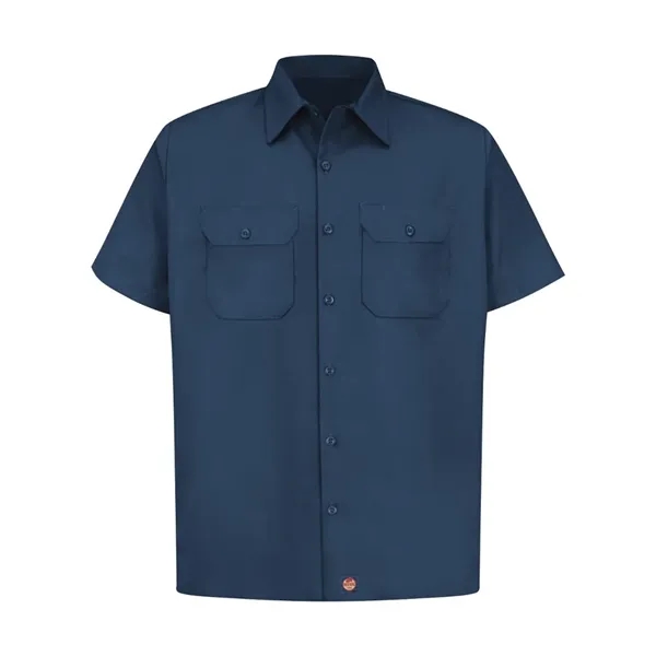 Utility short sleeve work shirt with soil release finish. Blank product.... from ASI 84358 S&S Activewear