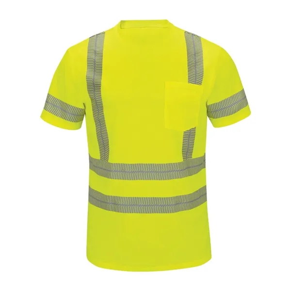 Red Kap High Visibility Short Sleeve T-Shirt... from ASI 84358 S&S Activewear