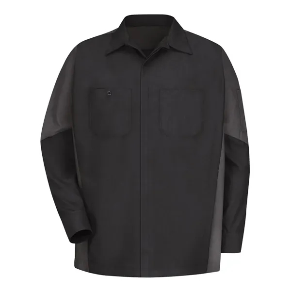 Long Sleeve Automotive Crew Shirt Long Sizes... from ASI 84358 S&S Activewear
