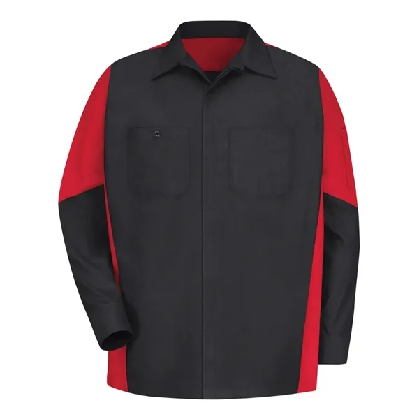 Long Sleeve Automotive Crew Shirt Long Sizes... from ASI 84358 S&S Activewear